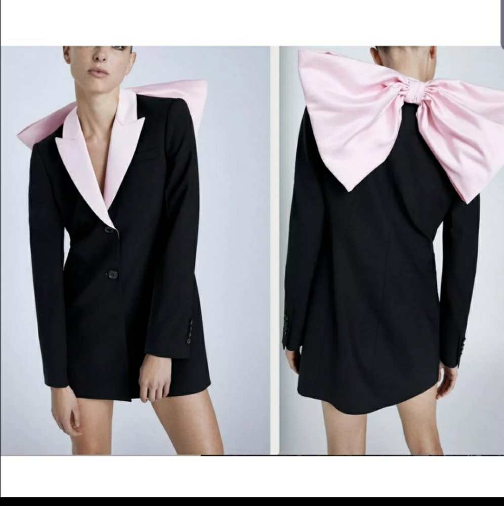 Zara bow dress